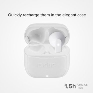 Air Free - TWS wireless earphones with 250 mAh charging case