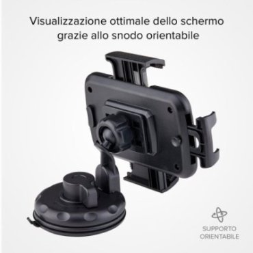 Universal car holder for smartphone up to 6\"