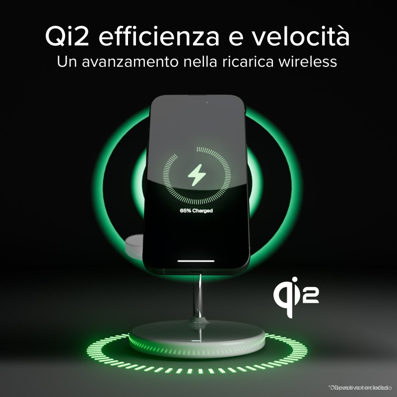 Qi2 3x1 Wireless Charging Station for iPhone 15/14/13/12, Android smartphones, Apple Watch and wireless earphones