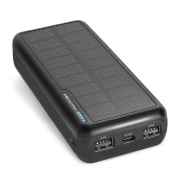 20,000 mAh Solar Power Bank