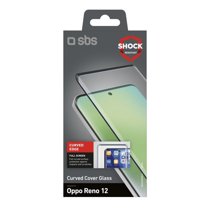 4D Full Glass screen protector for Oppo Reno 12