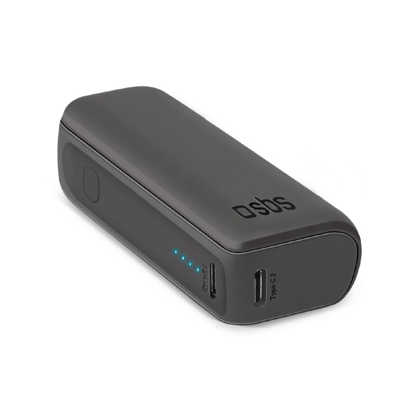 Ultra-compact 5,000 mAh power bank