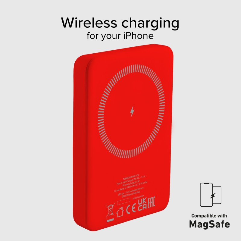 5000 mAh wireless magnetic Power Bank