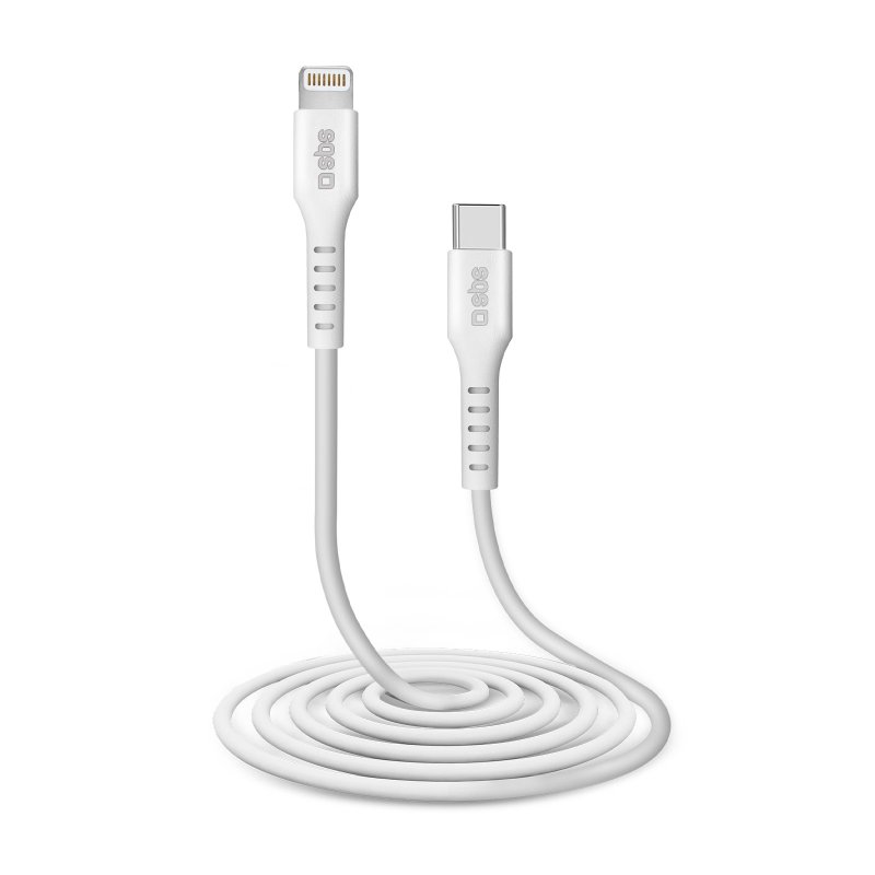 Lightning - Type-C cable for data and charging, 2 metres long