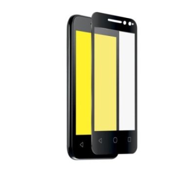 Glas Displayschutz Full Cover für Alcatel U3