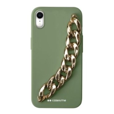 Cover per iPhone XR con catena