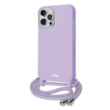 Cubierta de color con cordón para colgar del cuello para iPhone 11 Pro