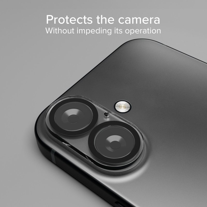 iPhone 16/16 Plus camera glass, with D3O material