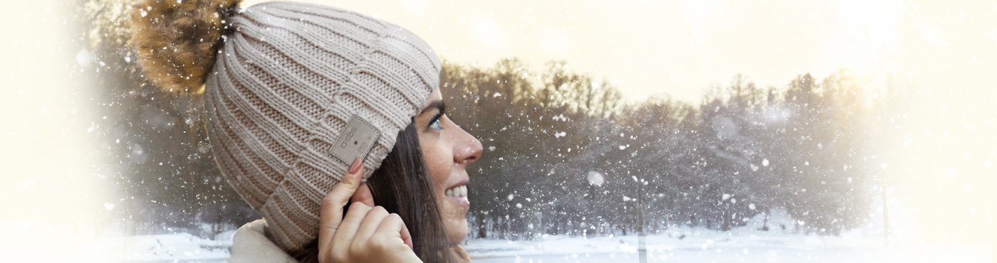 Guantes y gorros táctiles con auriculares inalámbricos | SBS