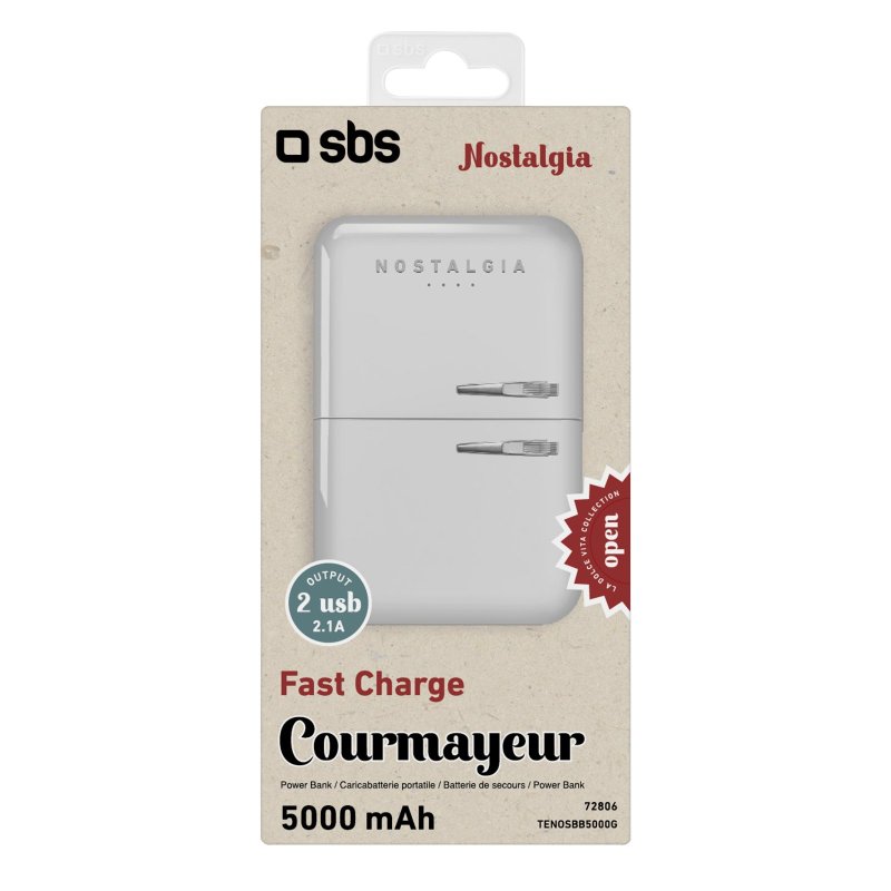 Courmayeur 5000 mAh Power Bank