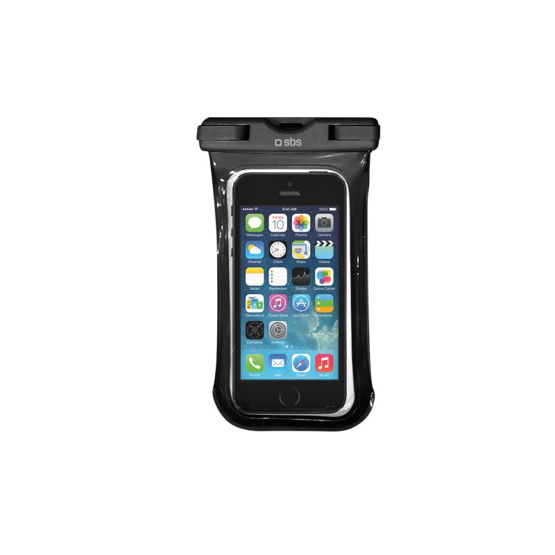 Case waterproof for smartphone up to 5.5\"