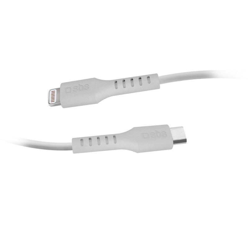 USB-C - Lightning cable for data and charging