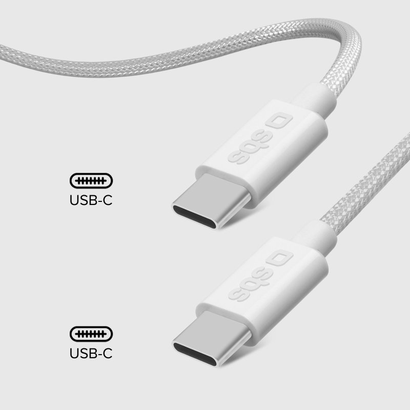 USB-C 3.2 charging and data cable compatible with 240W Power Delivery