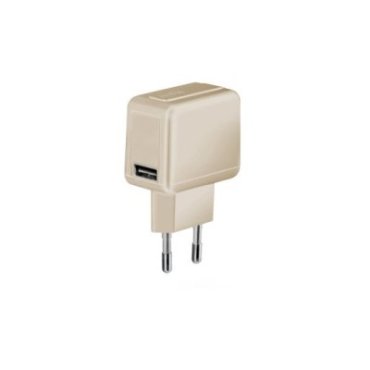 Gold Collection travel charger with 1 mAh USB port