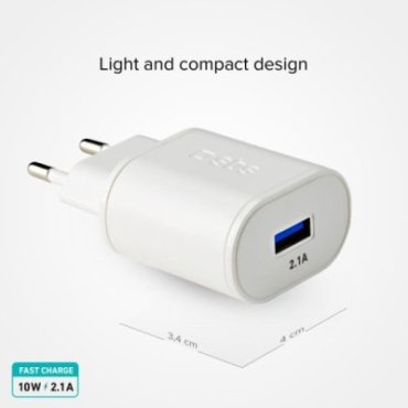 10 Watt USB travel charger