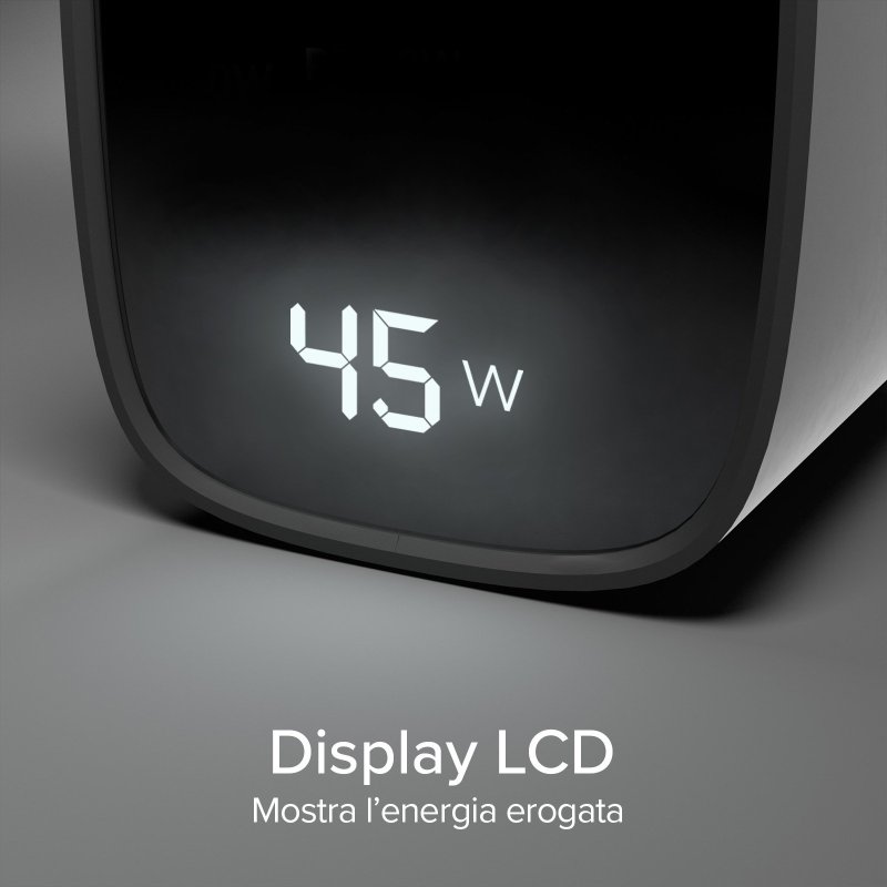 45-Watt Charger with Integrated Display