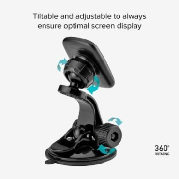 Multi-surface magnetic car smartphone holder