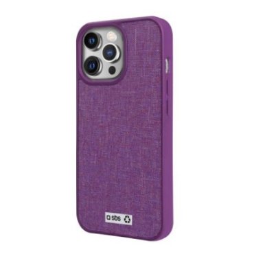 Cover colorata rigida in plastica riciclata R-PET per iPhone 13 Pro Max