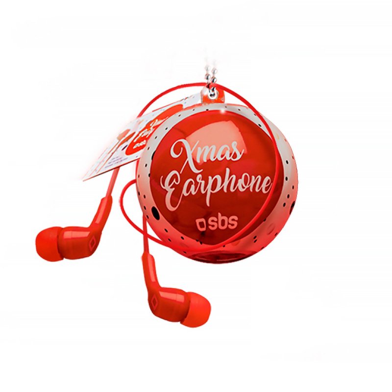 Xmas Ball with earphones