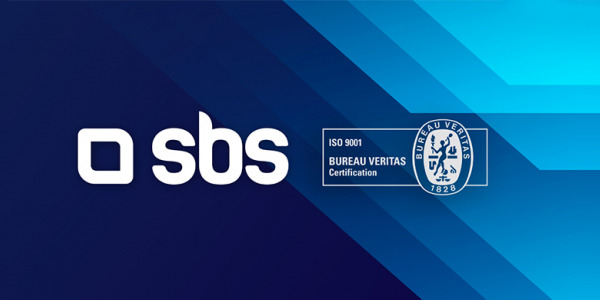 SBS S.p.A OBTIENE EL CERTIFICADO ISO 9001:2015