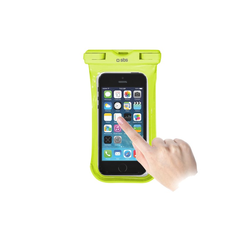 Case waterproof for smartphone up to 5.5\"