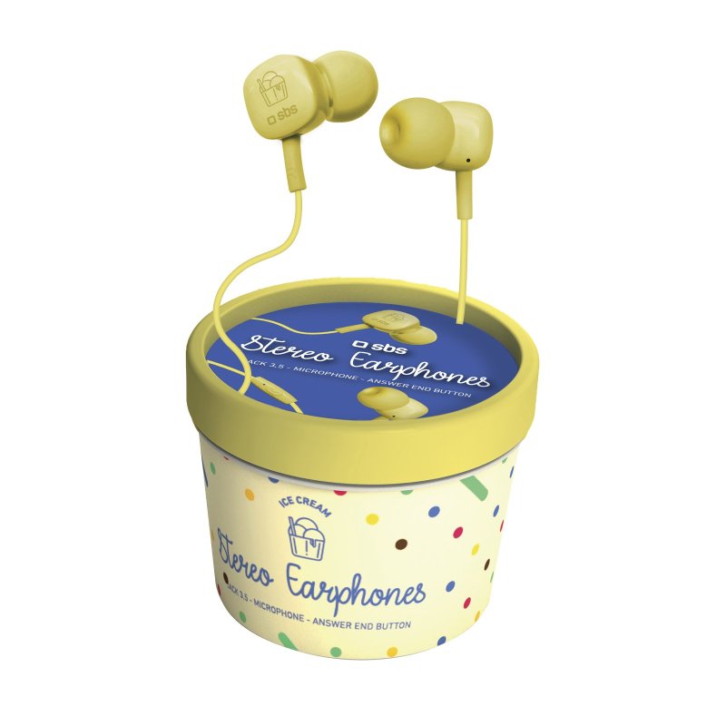 Ice Cream wired earphones