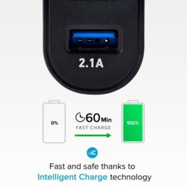 USB travel charging kit with Type-C cable