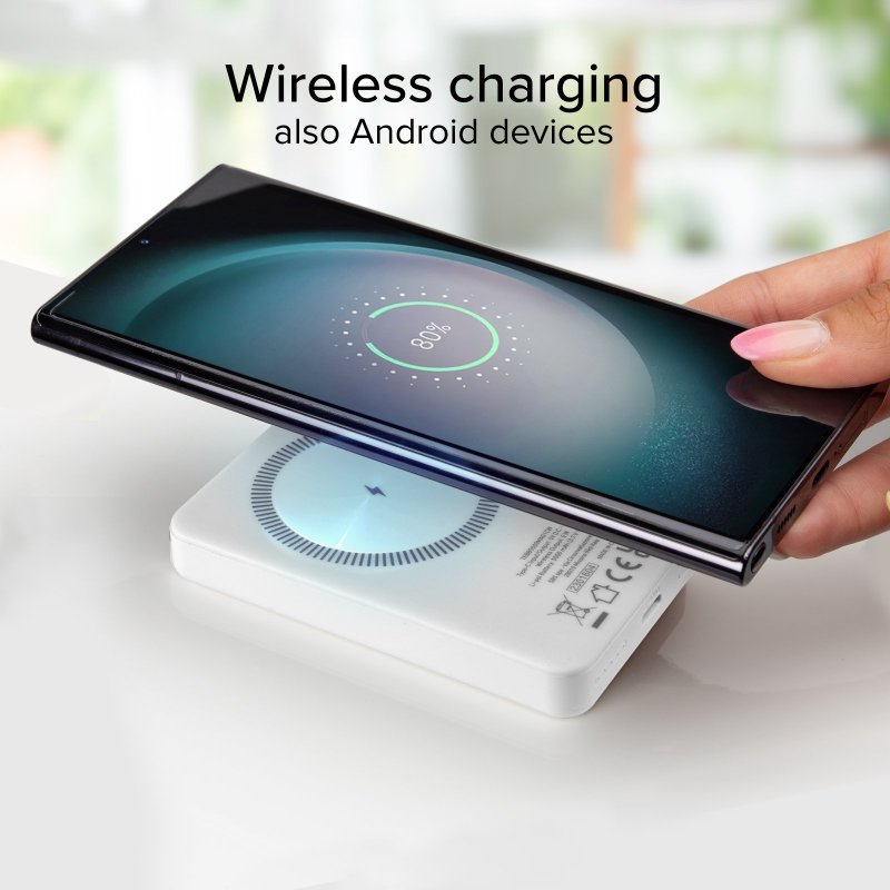 5000 mAh wireless magnetic Power Bank