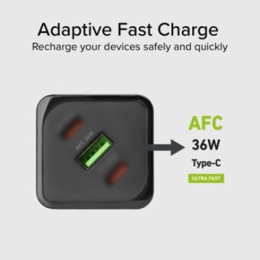 65-watt GaN charger with Power Delivery (PD)