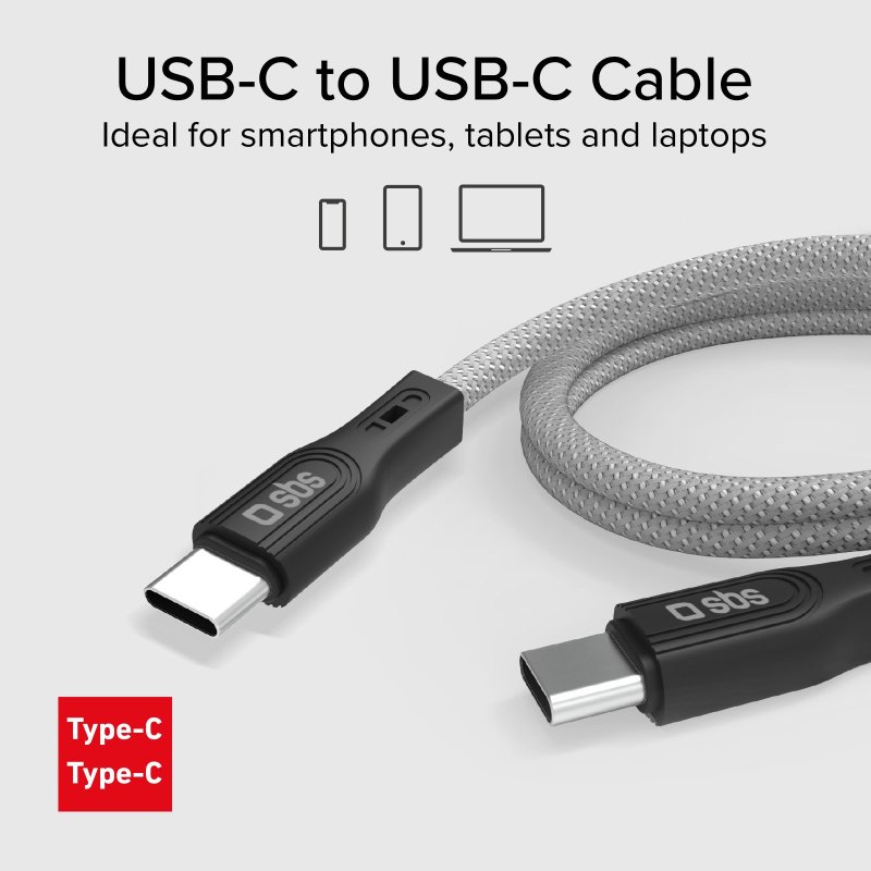 USB-C - USB-C cable with magnetic finish, 1 metre