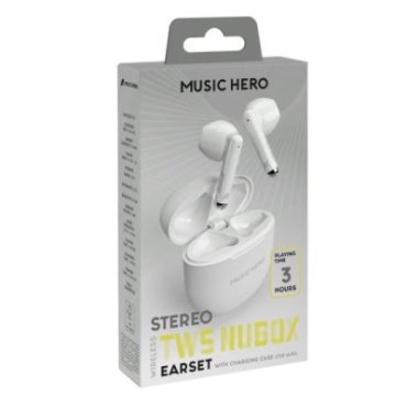 Nubox - True Wireless Stereo semi in-ear headphones