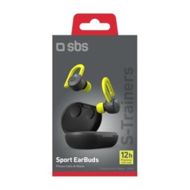 IPX5 sports TWS earphones with ear bands, touch controls and charging base