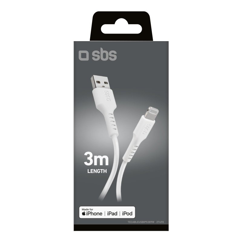 USB - Lightning data and charging cable