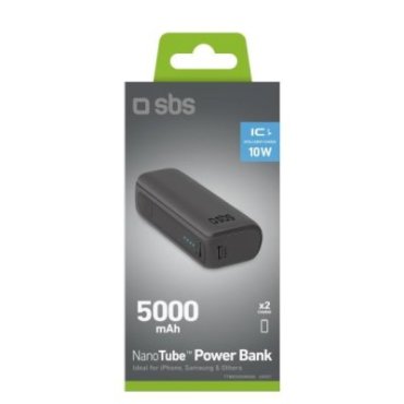 Ultra-compact 5,000 mAh power bank