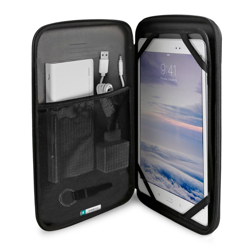 Travel organiser for tablets