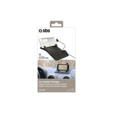 Smartphone slip-proof pad for dashboard or desk with charging function