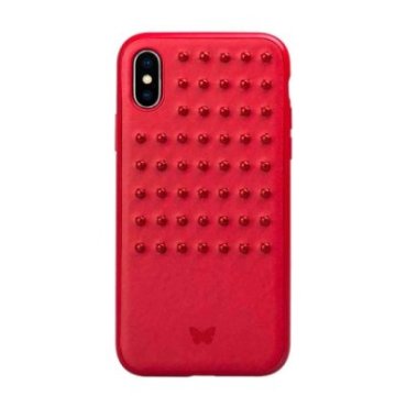 Studded cover with studs for iPhone XS/X