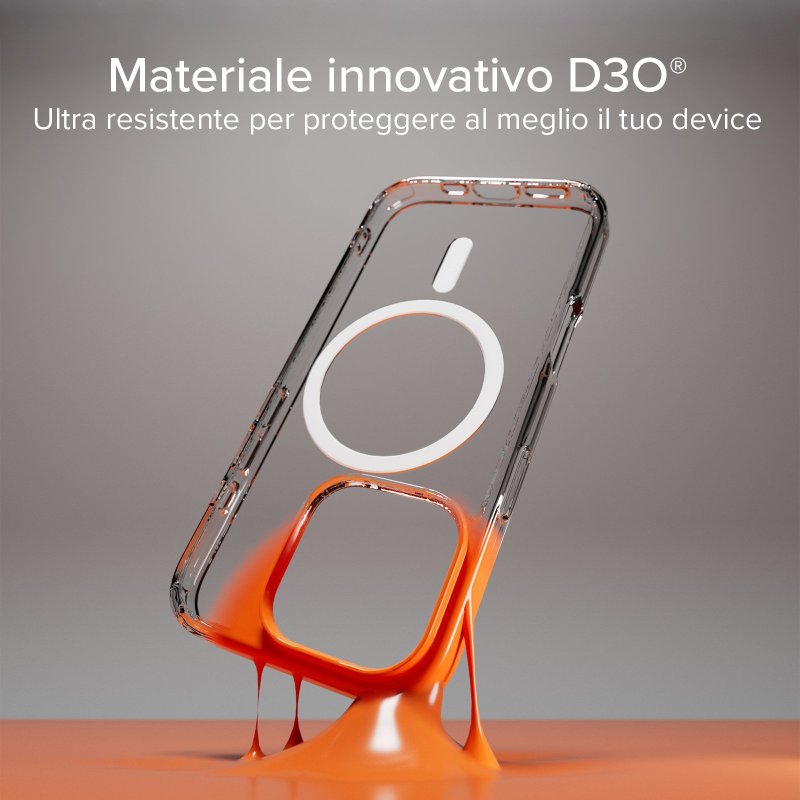 Ultra-strong case for iPhone 16 Pro Max with D3O technology