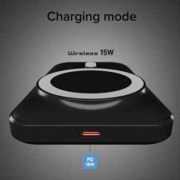 10,000 mAh Wireless Power Bank with Cooling Fan