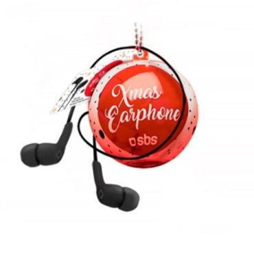 Bola de Navidad con auriculares