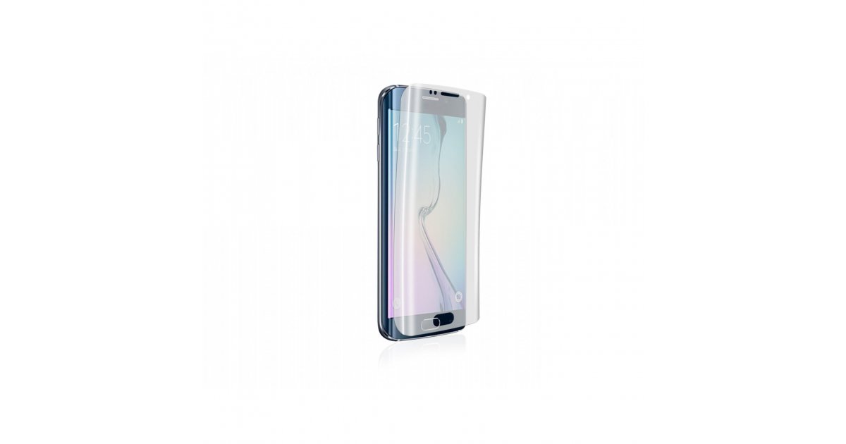 trui Beangstigend Manuscript Screen protector Clear Curved for Samsung Galaxy S6 Edge