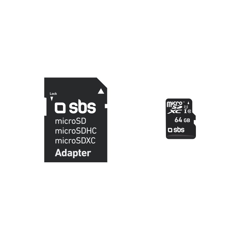 64 GB Class 10 Micro SDXC with adapter