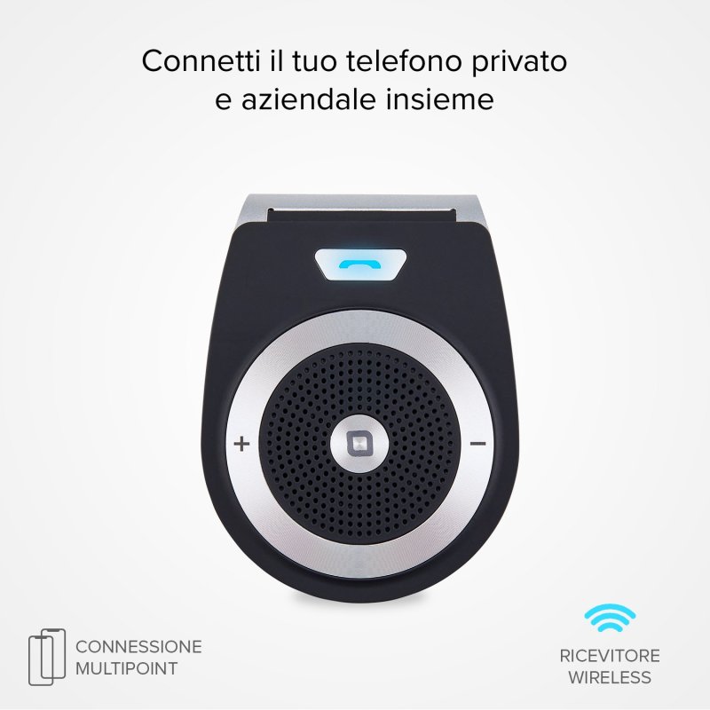 Vivavoce Bluetooth Kit per auto altoparlante Wireless Bluetooth