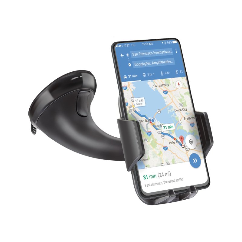 Supporto da Auto per Smartphone Universale con Ventosa