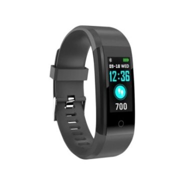 Fitness tracker with heart rate monitor