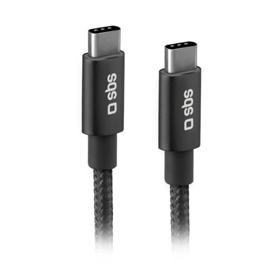 SBS - Double USB Chargeur voiture USB-C 1 mètre 10W 2A - Noir 1-7237362 