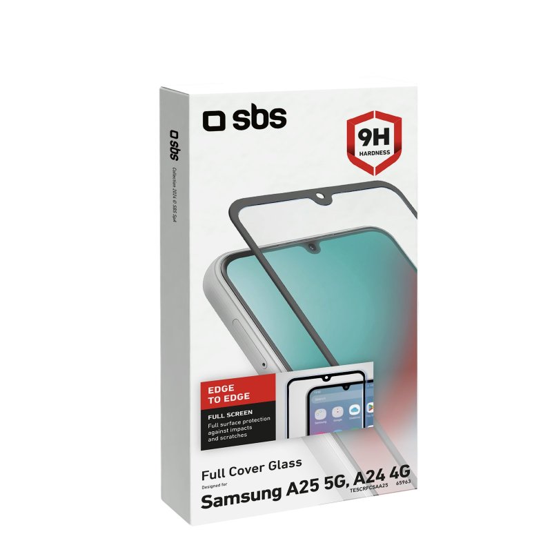 Verre de protection Full-Screen pour Samsung Galaxy S21 (5G), noir