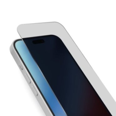 SBS Full Cover - Apple iPhone 15 Pro Glazen Screenprotector - Case Friendly  - Zwart 1-7454011 