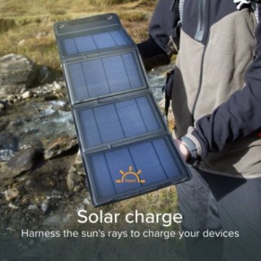 10 Watt foldable solar panel