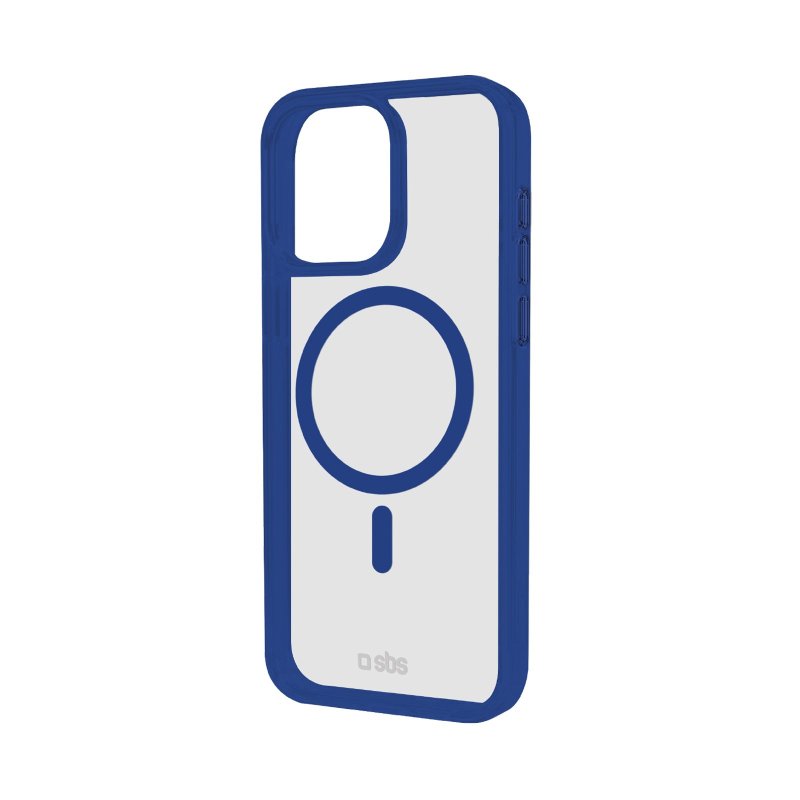 Cover for iPhone 15 Pro Max with coloured edges compatible with MagSafe charging